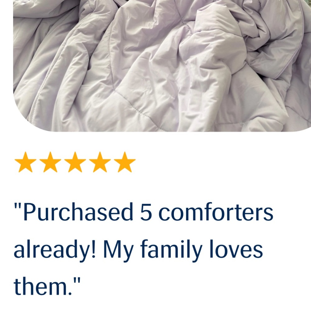 REST® Evercool® Cooling Comforter, Snow Ivory - King/CaliKing 106"x90" - Picture 14 of 14